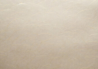 Fototapeta premium きなり色和紙の背景テクスチャー