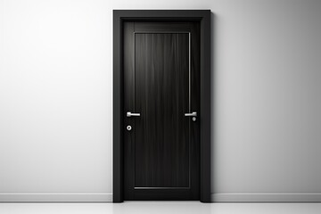 Laminate Door on white background.