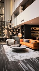 Fototapeta na wymiar modern luxury elegent living room UHD Wallpaper