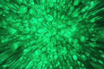 Fototapeta premium Beautiful emerald background of bright green color.