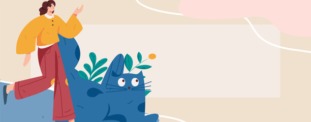 People exercising healthy running vector internet operation illustration
