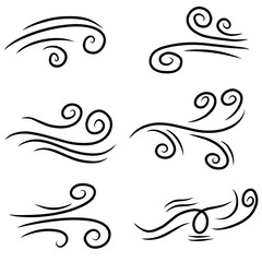 doodle wind illustration vector handrawn style