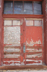 Historic Building Detail in Downtown Bertram Texas