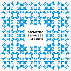 set of pattern with flowers