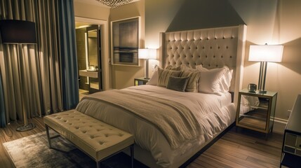 Luxury Bedroom, serene and luxurious bed