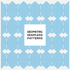 Decoration geometric seamless pattern