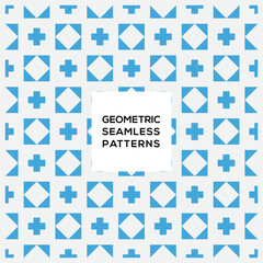 Decoration geometric seamless pattern