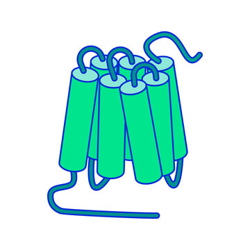 G Protein Coupled Receptor symbol, illustration of molecular biology receptor icon vector