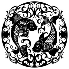 Oceanic Serenity: Dive into Pisces' Zodiacal Tranquility - Infuse Your Space with the Mystical Harmony of Celestial Waters