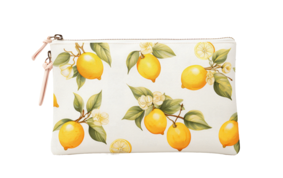 Explore the Versatility of Haider's Zipper Stationery Pouch on White or PNG Transparent Background
