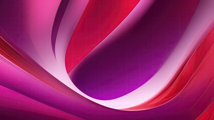 Fototapeta premium Red and purple gradient curved lines abstract background