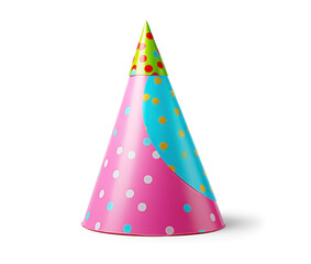 Unic Party Hat on Transparent Background