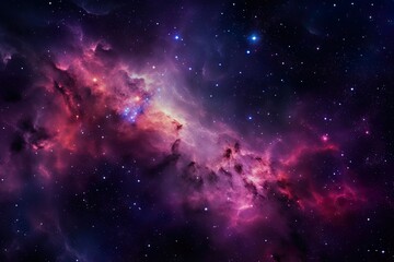 Obraz na płótnie Canvas Ultra detailed nebula abstract wallpaper with men made with AI 
