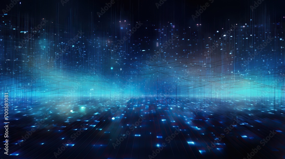 Poster online social network, background 3d illustration. lines and dots connection technology background, 