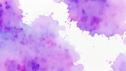 Obraz premium Purple Tie Dye Colorful Watercolor background
