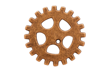 gear wheel as part of teamwork, isolated over transparent background png