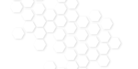 Background with hexagons . Abstract background with lines . white texture background, hexagon concept design abstract technology background,Hexagonal honeycomb pattern background,
