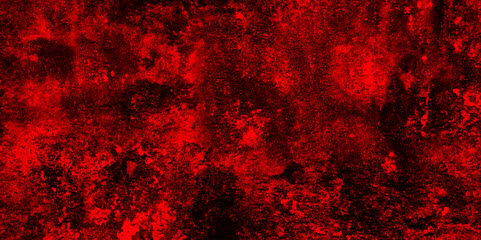 Abstract red and black grunge texture background. scary concrete walls for the background. black and red marble stone textured design. dark red horror background.