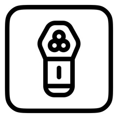 Editable beard trimmer vector icon. Barbershop, lifestyle, grooming. Part of a big icon set family. Perfect for web and app interfaces, presentations, infographics, etc