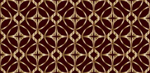 Abstract classic golden pattern. Set of modern geometric luxury backgrounds for business or presentation or greeting cards with golden lines 