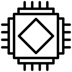 AI Chip Icon