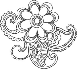 hand drawn ornament