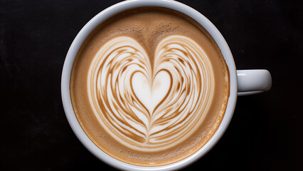 Grid of Love - Expert Draftsmanship in Latte Art
