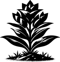 Gentianaceae plant icon