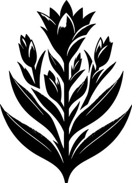 Gentianaceae plant icon 10