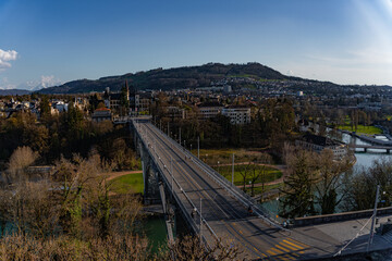 Kirchenfeld Bridge, Gurten, the Bernisches Historisches Museum and the Aare

Views of Bern