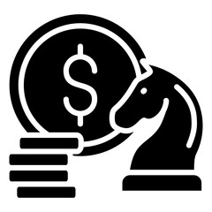 Financial Management Icon Element For Design