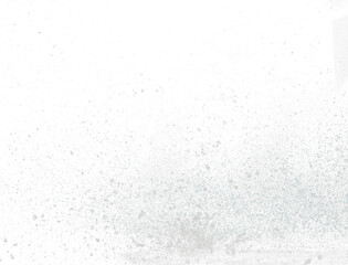 Throwing of Water splashes into drop water attack fluttering in wall floor and stop motion freeze...