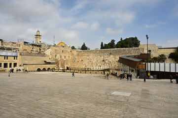 Fototapeta na wymiar Jerusalem Western Wall