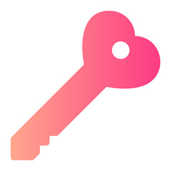 key gradient icon