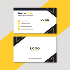 corporate business card professional business vector