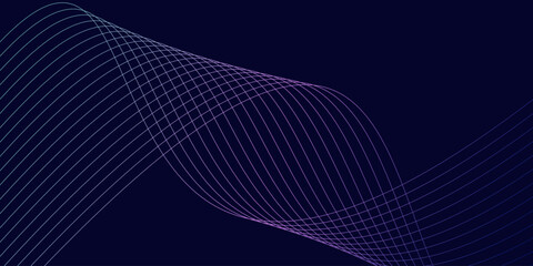 abstract background with glowing wave. Shiny moving lines