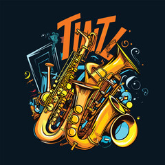 Naklejka premium T shirt design 
