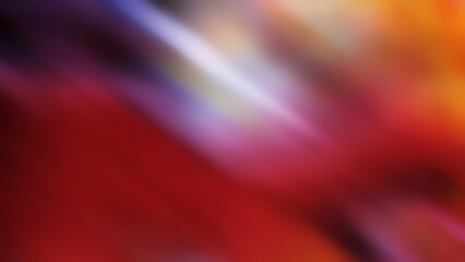 Abstract blurred color background diagonal gradient spots red, gray, purple, yellow, black.
