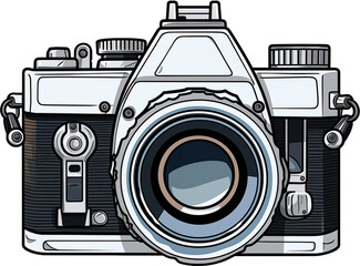 Classic Camera Illustration