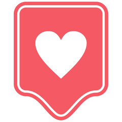 red heart icon