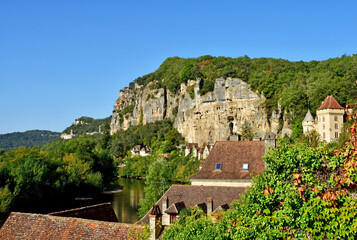 La Roque Gageac; France - october 7 2023 : the old village