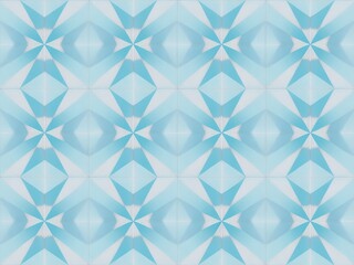 Geometric pattern, beautiful blue background.