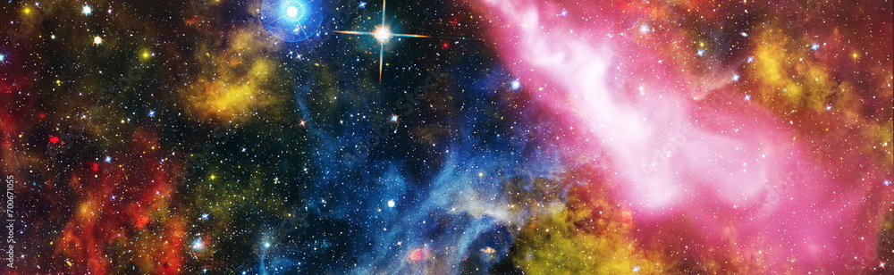 Wall mural space many light years far from the earth. elements of this image furnished by nasa.