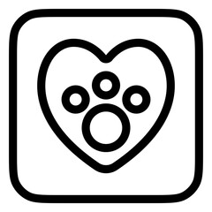 Editable pet, animal care vector icon. Veterinary, animal, pet care, pet shop. Part of a big icon set family. Perfect for business, web and app interfaces, presentations, infographics, etc