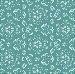 seamless pattern with flowers