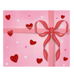 valentine gift with heart