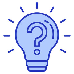 Quiz Lightbulb Icon