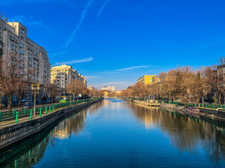 Bucharest Riverside Flow during winter 2023