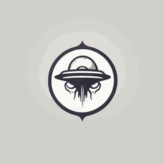 Alien Town Logo Design EPS format Very Cool 