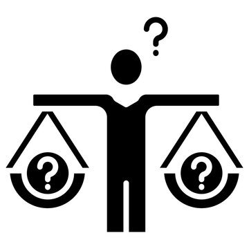Decision Scale Icon